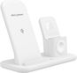 AlzaPower WFA130 PureCharge 3in1 Dock bílá - Bezdrátová nabíječka