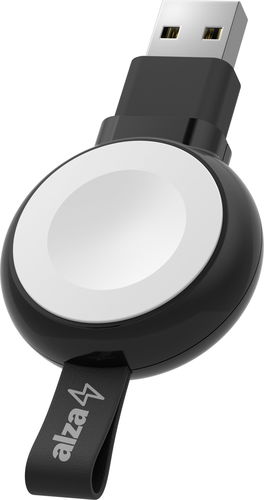 AlzaPower Wireless Watch Charger 120 USB-A schwarz - Uhr-Ladegerät - Hauptbild