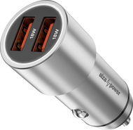 Autós töltő AlzaPower Car Charger X520 Fast Charge - ezüst - Nabíječka do auta