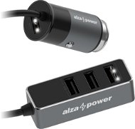 AlzaPower Car Charger X540 Multi Charge, Grey - Car Charger