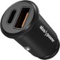 Car Charger AlzaPower Car Charger, C520 Fast Charge + Power Delivery, Black - Nabíječka do auta