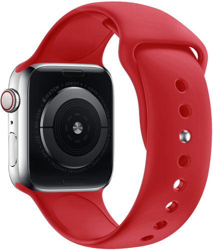 Eternico Essential Apple Watch 42mm / 44mm / 45mm méret M-L - cherry red - Szíj - Fő fotó