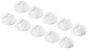AlzaPower Small Cable Clips, 10pcs, White - Cable Organiser