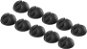 AlzaPower Little Cable Clips 10pcs Black - Cable Organiser