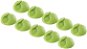 AlzaPower Little Cable Clips 10 pcs Green - Cable Organiser
