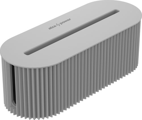 AlzaPower Cable Box Premium grau - Kabel-Organizer - Hauptbild