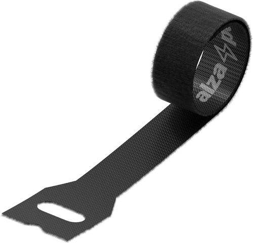 AlzaPower VelcroStrap+ Origin 10 Stück schwarz - Kabel-Organizer - Hauptbild