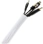 AlzaPower Velcrostrap+ Cable Tube 2m White - Cable Organiser