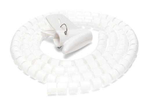 AlzaPower Cable Tube 1,5 m - Kabelkanal - weiß - Kabel-Organizer - Hauptbild
