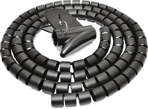 AlzaPower Cable Tube 5m Black Main image AlzaPower Cable Tube 5m Black - Cable Organiser - Main image