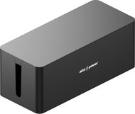 AlzaPower Cable Box Foldable Medium black - Cable Organiser