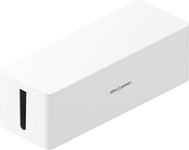 AlzaPower Cable Box Foldable Large White - Cable Organiser