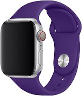 Eternico Essential für Apple Watch 42mm / 44mm / 45mm clear purple größe S-M - Armband
