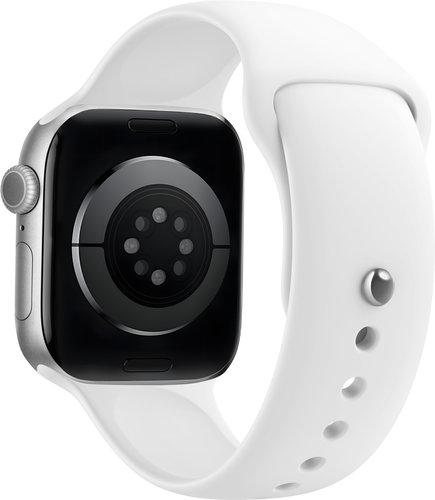 Eternico Essential for Apple Watch 44mm / 45mm / 46mm / Ultra 49mm cloud white size S-M - Watch Strap - Main image