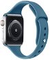 Remienok na hodinky Eternico Essential Thin pre Apple Watch 38mm / 40mm / 41mm cliff blue veľkosť S-M - Řemínek