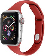 Eternico Essential Thin pre Apple Watch 42mm / 44mm / 45mm tomato red veľkosť S-M - Remienok na hodinky