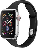 Eternico Essential Thin for Apple Watch 38mm / 40mm / 41mm solid black size S-M - Watch Strap