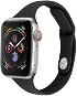 Eternico Essential Thin for Apple Watch 38mm / 40mm / 41mm solid black size M-L - Watch Strap