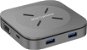 AlzaPower Metal USB-C Dock Cube 6 in 1 WF vesmírno sivá - Dokovacia stanica