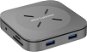 AlzaPower Metal USB-C Dock Cube 7 in 1 WF vesmírno sivá - Dokovacia stanica