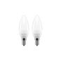 AlzaPower LED Essential Candle 5.5W (40W), 2700K, E14, 2-Pack - LED Bulb