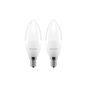 AlzaPower LED Essential Candle 8W (60W), 4000K, E14, 2 Stück - LED-Birne