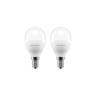 AlzaPower LED Essential 8W (60W), 2700K, E14, 2 db-os szett - LED izzó