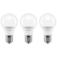 AlzaPower LED Essential 8 W (60 W), 4000 K, E27, 3db-os készlet - LED izzó