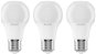 LED Bulb AlzaPower LED 9-60W, E27, 2700K, set of 3 - LED žárovka