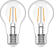 AlzaPower LED 8-75 W, E27, 2 700 K, Filament, súprava 2 ks - LED žiarovka