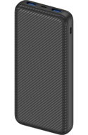 AlzaPower Carbon 20,000mAh Fast Charge + PD3.0 Black - Power Bank
