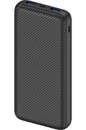 AlzaPower Carbon 20.000mAh Fast Charge + PD3.0 schwarz - Powerbank