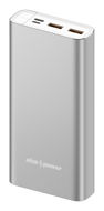 Power Bank AlzaPower Metal 20000mAh Fast Charge + PD3.0, Silver - Powerbanka