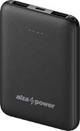 Power bank AlzaPower Onyx 5000mAh - fekete - Powerbanka