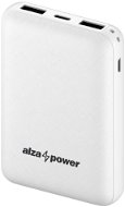 Power bank AlzaPower Onyx 10000mAh USB-C - fehér - Powerbanka