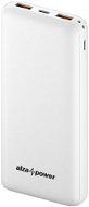 AlzaPower Onyx 20000mAh Fast Charge + PD3.0 weiss - Powerbank