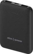 AlzaPower Onyx Gen2 5000mAh (12W) black - Power Bank
