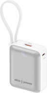 AlzaPower Urban 10000mAh Power Delivery (22,5W) silver - Power Bank