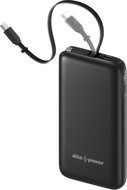 AlzaPower Glide 10000mAh Power Delivery (20W) black - Power Bank
