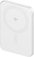 AlzaPower Qi2 Ultra Slim 5000 mAh Power Delivery, 20 W, fehér - Power bank