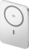 AlzaPower Qi2 Ultra Slim SSB 5000 mAh Power Delivery (20 W) hellgrau - Powerbank