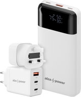 AlzaPower Travel Buddy UK White - Set