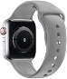 Eternico Essential for Apple Watch 42mm / 44mm / 45mm steel gray size S-M - Watch Strap