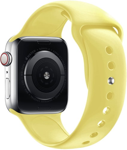 Eternico Essential for Apple Watch 42mm / 44mm / 45mm sandy yellow size M-L - Watch Strap - Main image
