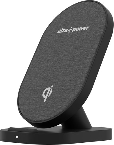 AlzaPower WC110 Wireless Fast Charger schwarz - Kabelloses Ladegerät - Hauptbild