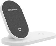 AlzaPower WC200 Wireless Dual Fast Charger weiß - Kabelloses Ladegerät