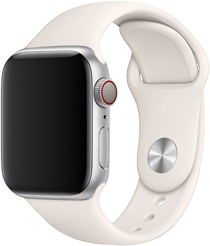 Eternico Essential for Apple Watch 38mm / 40mm / 41mm warm white size S-M - Watch Strap - Main image