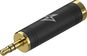 AlzaPower 3,5mm Jack (M) to 6,3mm Jack (F) Adapter čierny - Redukcia