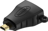 AlzaPower Micro HDMI (M) to HDMI (F) 4K/60Hz černý - Redukce