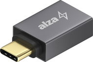 AlzaPower USB-C (M) to USB-A (F) 3.2 Gen 1 OTG vesmírně šedý - Redukce